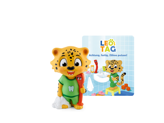 Achtung, fertig, Zähneputzen! Leos Tag