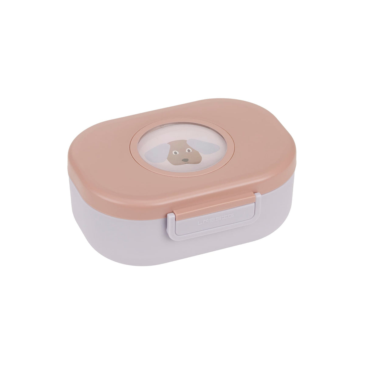 Brotdose Kinder - Style & Snack Pattern Party, Rosa Lila