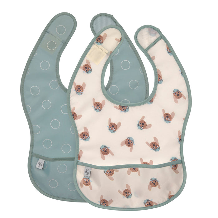 Lätzchen mit Auffangschutz (2 Stk) - Tiny Team, Hund