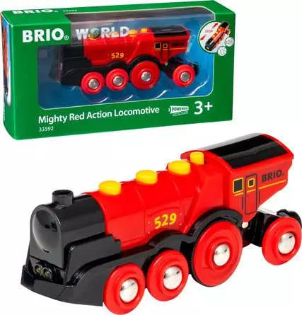 BRIO World - Rote Lola Batterielok