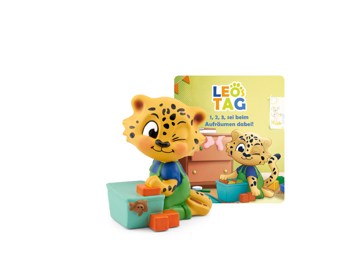 1, 2, 3, sei beim Aufräumen dabei! Leos Tag