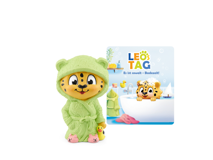 Es ist so weit – Badezeit Leos Tag