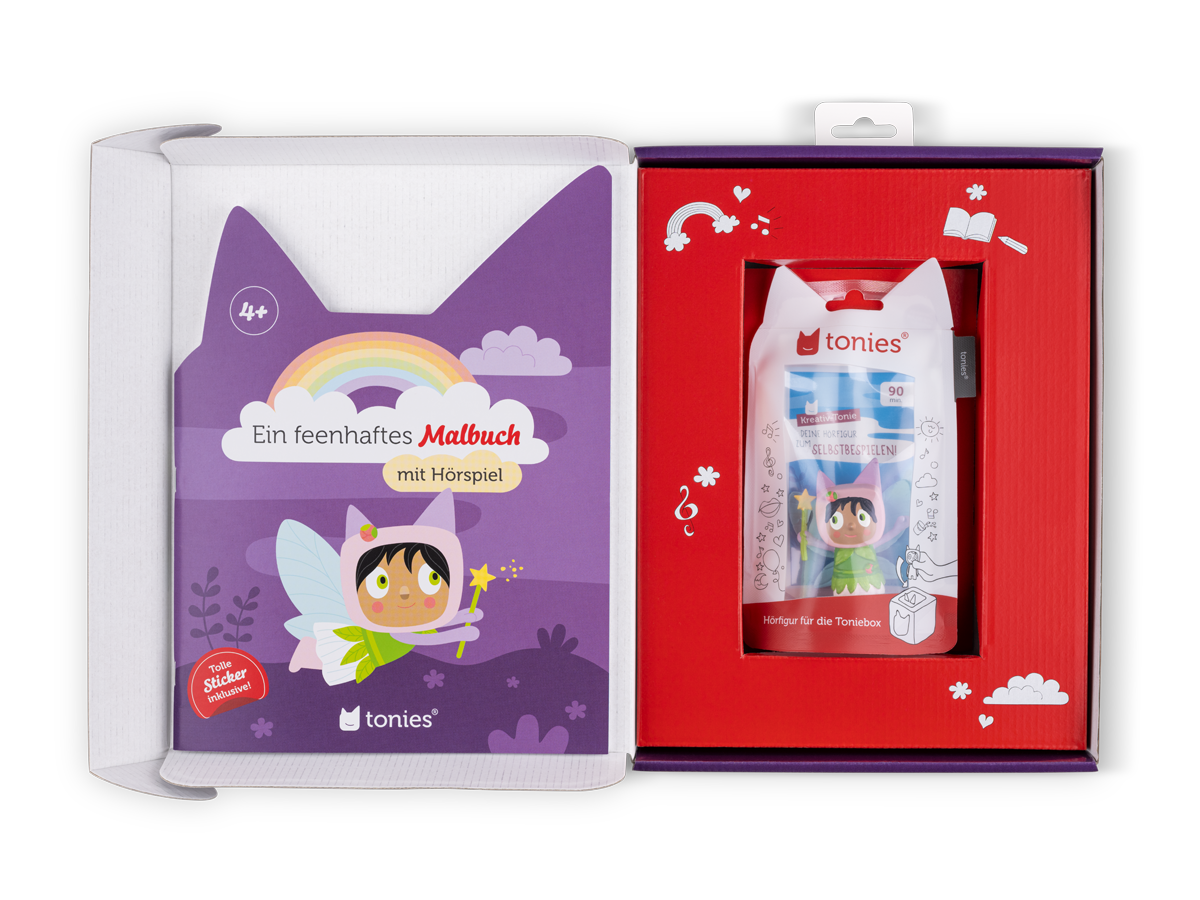Malbuch-Bundle - inkl. Kreativ-Tonie Fee