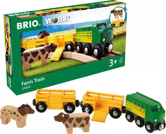 BRIO World - Bauernhof-Zug