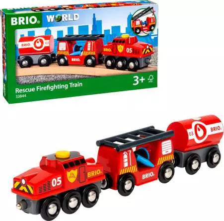 BRIO World - Feuerwehr-Löschzug