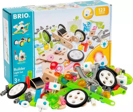 BRIO Builder - Licht-Konstruktionsset, 120 Teile