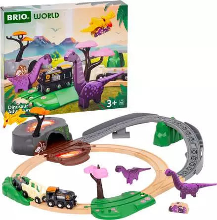BRIO World - Dinosaurier Abenteuer-Set