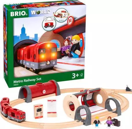 BRIO World - Metro Bahn Set