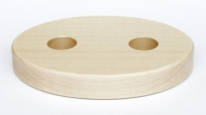 Geburtstagsoval natur