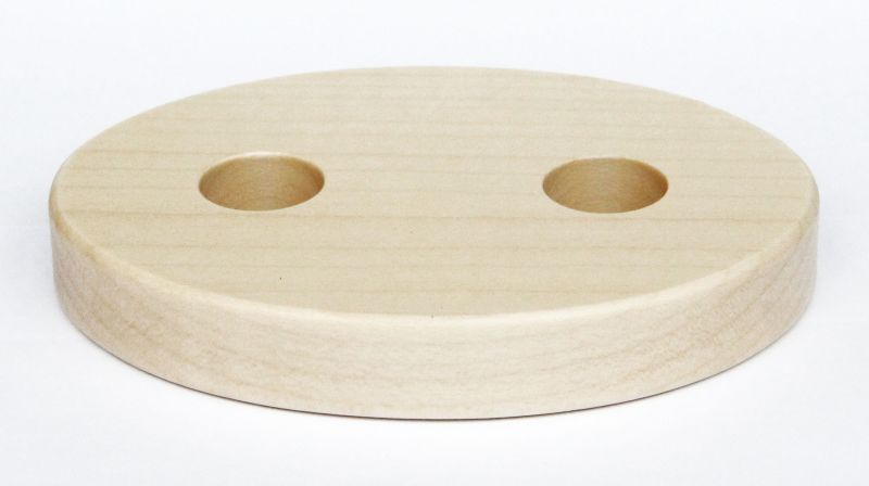 Geburtstagsoval natur