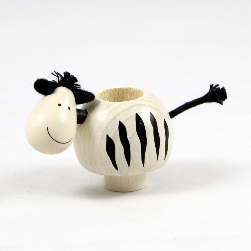 Kerzenhalter Zebra