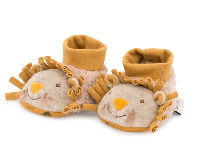 Babyschühschen Löwe von Moulin Roty