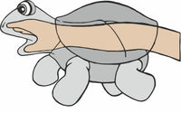 Living Puppets Handpuppe Sammy die Schildkröte