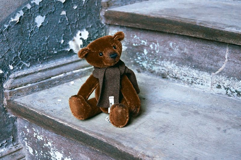 Teddy "Brownie" - Mohair 20 cm von Kösen